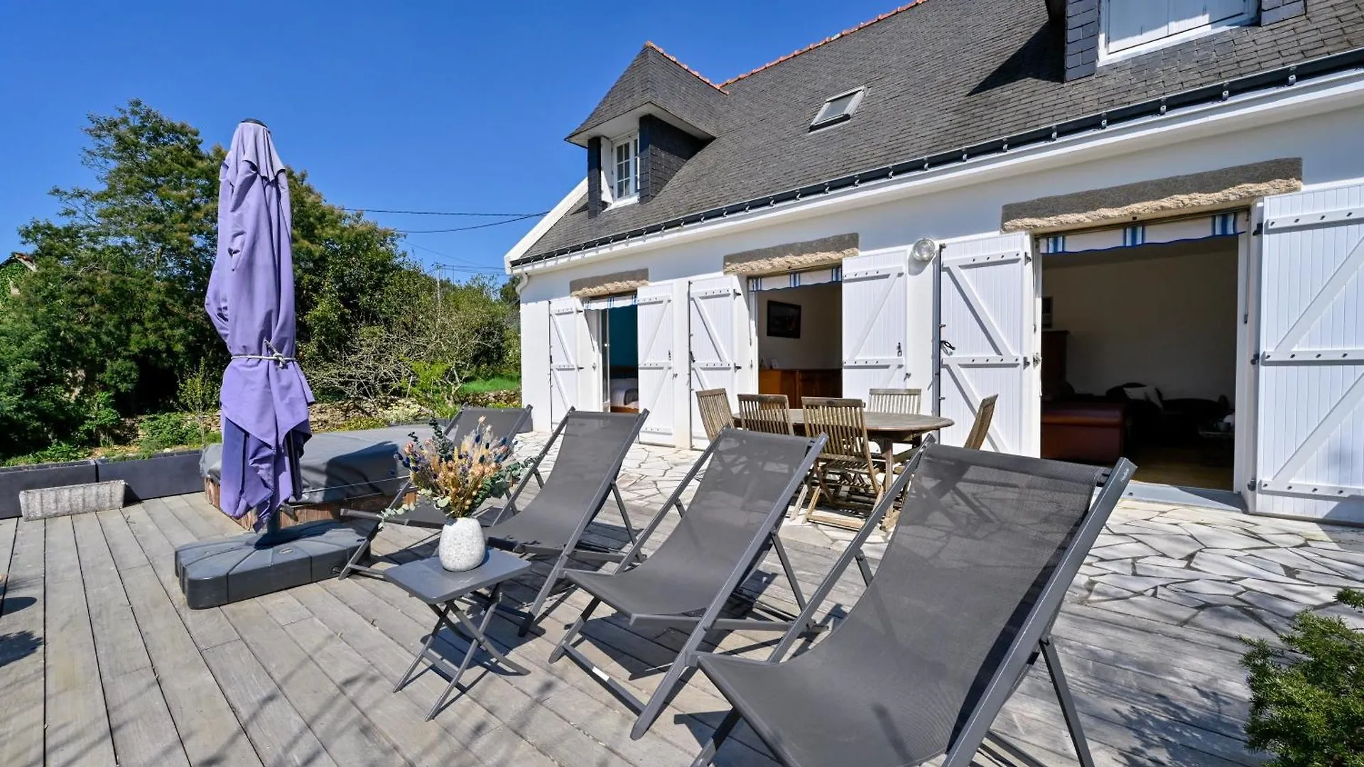Holiday home Ty Nehue - Maison Avec Jacuzzi Crach France